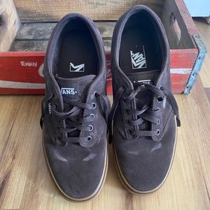 Vans Brown Suede Shoes Size 11Gum Sole